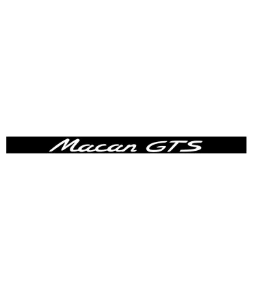 Stickers CACHE FEUX STOP PORSCHE MACAN GTS