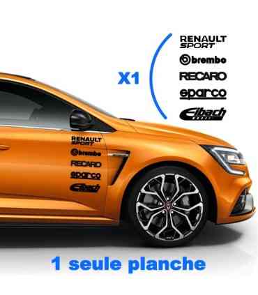 Kit 5 Stickers Marques