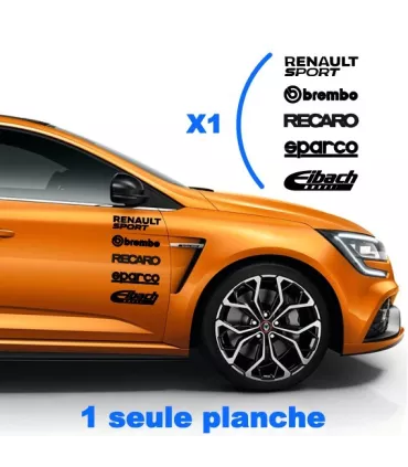 Kit 5 Stickers Marques