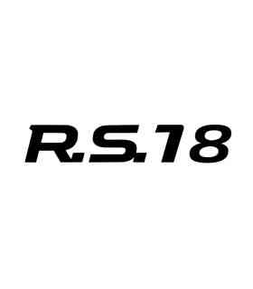 Stickers RS 18 pour lame AvantCLIO 4RS