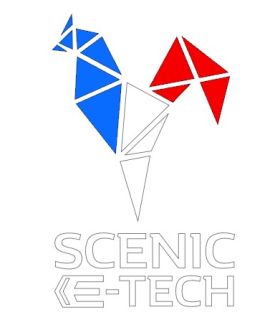 Stickers Scenic E-tech Tricolor