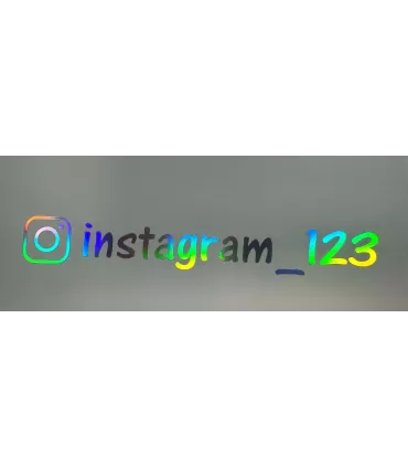 Stickers Instagram HOLOGRAPHIQUE