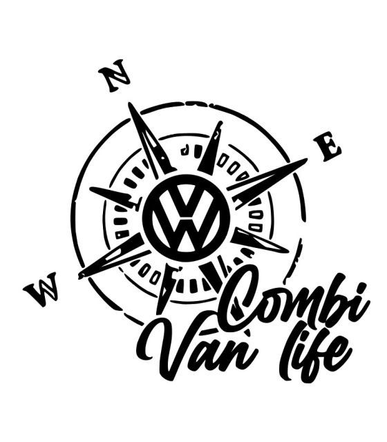 Stickers Vanlife Combi