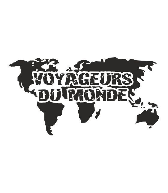 Stickers Voyageurs du Monde