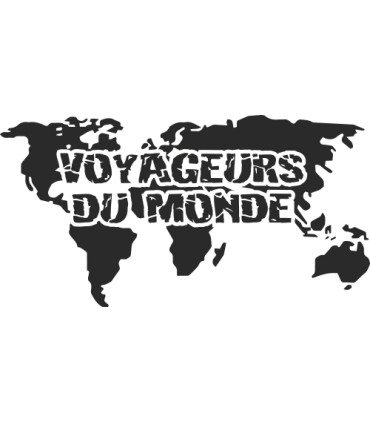 Stickers Voyageurs du Monde