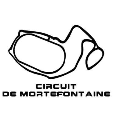 Stickers TRACÉ CIRCUIT DE MORTEFONTAINE
