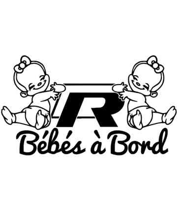 Stickers BÉBÉ A BORD VW R