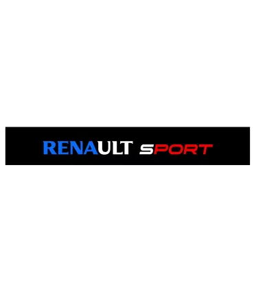 BANDEAU PARE SOLEIL RENAULT SPORT TRI COLOR