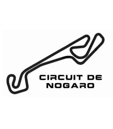 Stickers TRACÉ CIRCUIT DE NOGARO