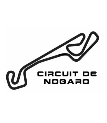 Stickers TRACÉ CIRCUIT DE NOGARO