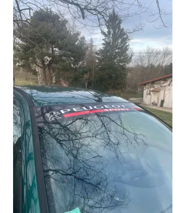 BANDEAU PARE SOLEIL PEUGEOT SPORT Griffe 1