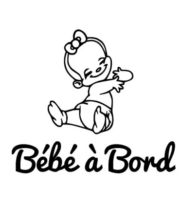 Stickers BÉBÉ A BORD SIMPLE