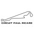 Stickers TRACÉ CIRCUIT PAUL RICARD