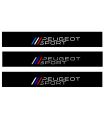 BANDEAU PARE SOLEIL PEUGEOT SPORT PSE TRI COLOR