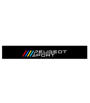 BANDEAU PARE SOLEIL PEUGEOT SPORT PSE PTS