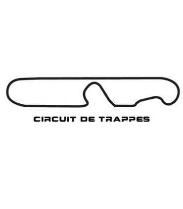 Stickers TRACÉ CIRCUIT DE TRAPPES