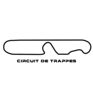 Stickers TRACÉ CIRCUIT DE TRAPPES