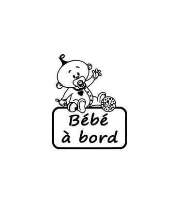 Stickers BÉBÉ A BORD VWStickers BÉBÉ A BORD JOUET