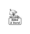 Stickers BÉBÉ A BORD JOUET