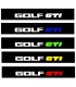 BANDEAU PARE SOLEIL GOLF GTI