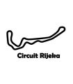 Stickers TRACÉ CIRCUIT RIJEKA