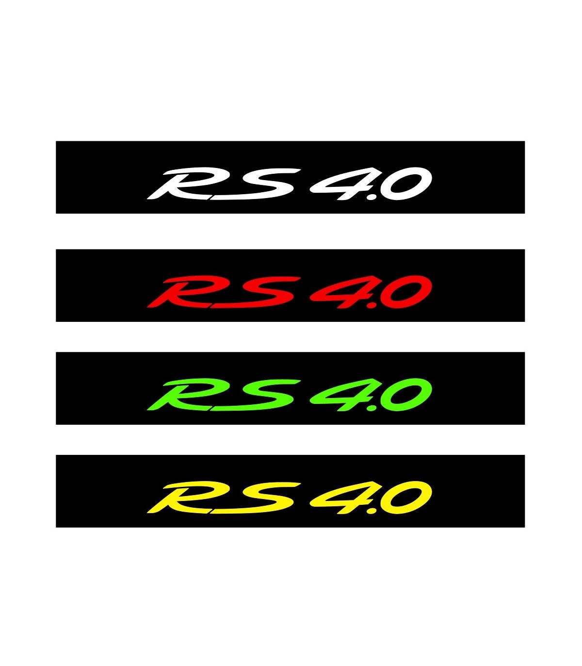 BANDEAU PARE SOLEIL PORSCHE RS 4.0