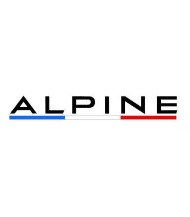 Stickers ALPINE Tricolor XL