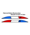 Paire de Stickers Bas de Caisse Renault 5 E-tech
