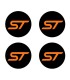 Stickers 4X CENTRE DE ROUE ST Diam. 54mm