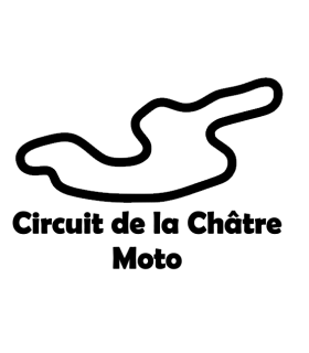 Stickers TRACÉ CIRCUIT CHATRE MOTO