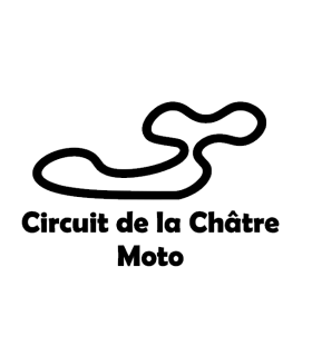 Stickers TRACÉ CIRCUIT CHATRE MOTO