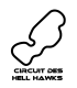 Stickers TRACÉ CIRCUIT DES HELL HAWKS