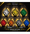 Porte clés Renault 5 / R5 - Motif en relief 3D