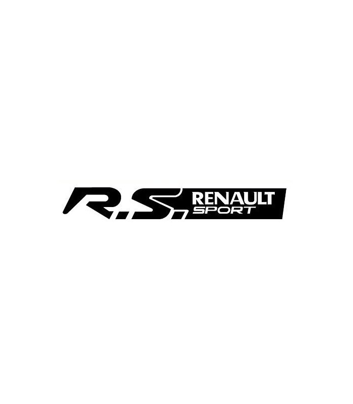 Sticker RS  Renault Sport Lorraine 12cm 