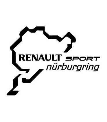 Stickers  RENAULT SPORT NURBURGRING