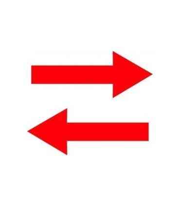 Stickers FLÈCHE REMORQUAGE X2