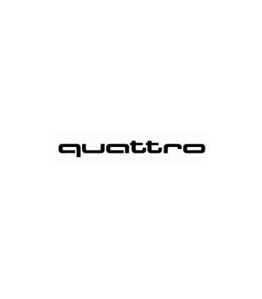 Stickers AUDI QUATTRO