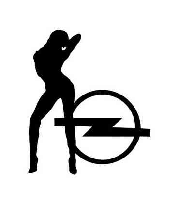 Stickers OPEL SEXY