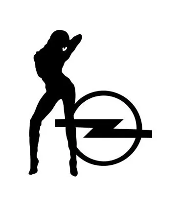 Stickers OPEL SEXY
