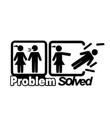 Stickers PROBLEM SOLVED 3