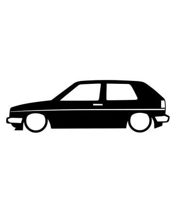 Stickers LOW VW GOLF MK2