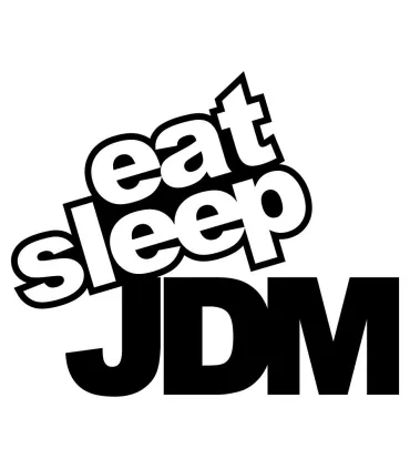 Stickers EAT SLEEP JDM