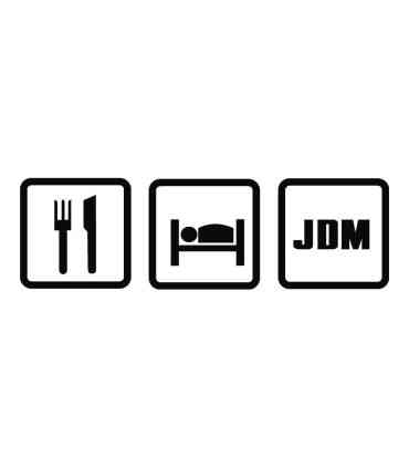 Stickers EAT SLEEP JDM