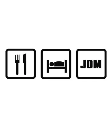Stickers EAT SLEEP JDM