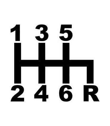 Stickers JDM 6 SPEED