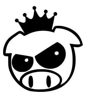 Stickers JDM PIG KING 