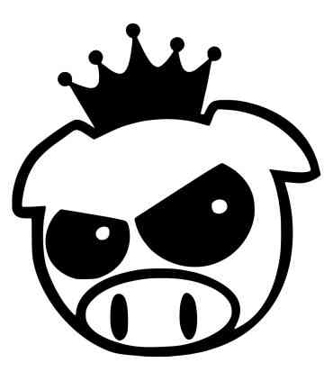 Stickers JDM PIG KING