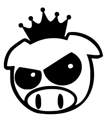 Stickers JDM PIG KING 