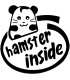 Stickers HAMSTER INSIDE