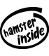 Stickers HAMSTER INSIDE